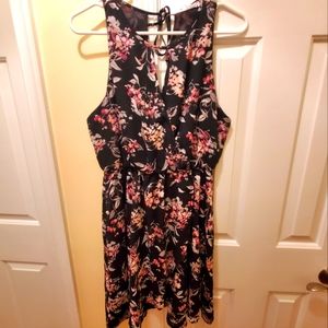 Wrap Flower Dress